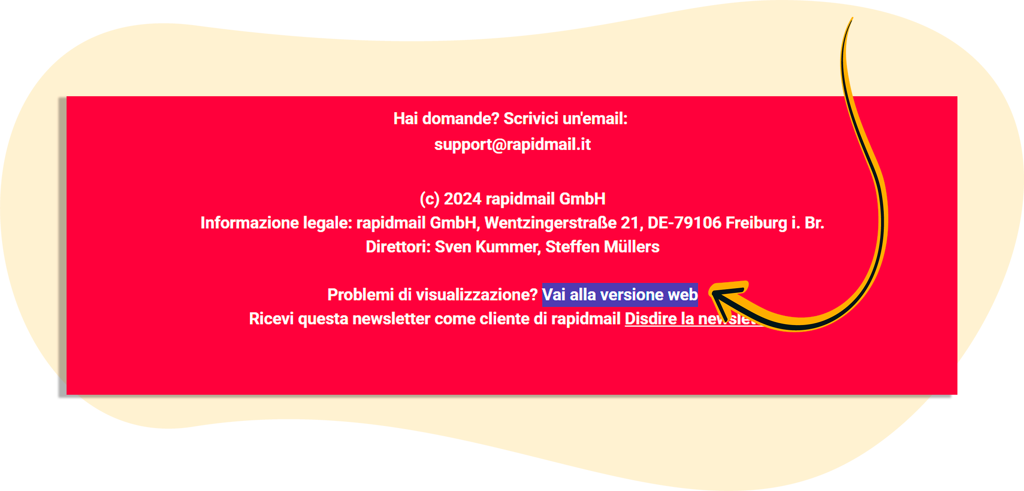 Collegamento alla visualizzazione Web